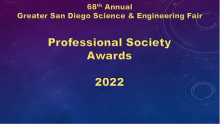 2022 Professional Societies Awards Title pic