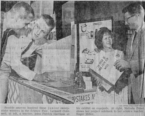 1962 Sweepstakes winner news photo