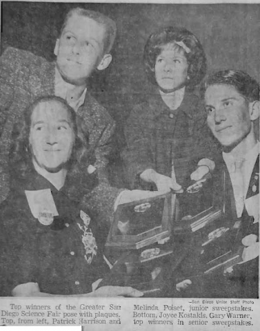 1962 Sweepstakes Awards news photo