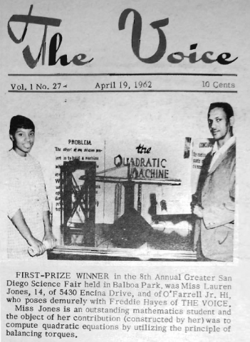 1962 The Voice news photo